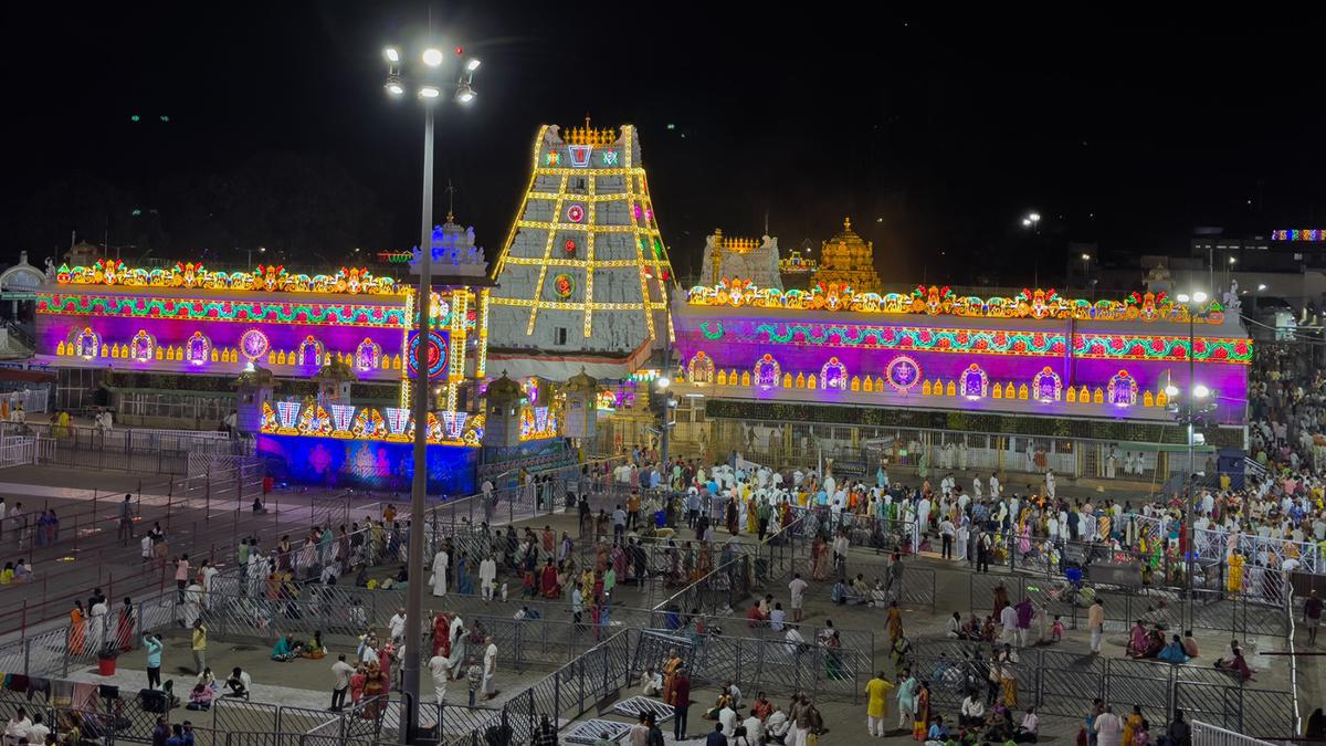 Devotees throng Tirumala temple on New Year